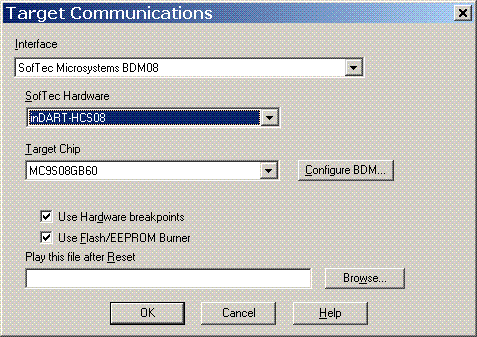 Softec BDM08 Setup